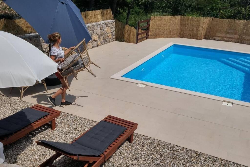 Holiday Home With Private Pool Near Opatija Jurdani Exterior photo
